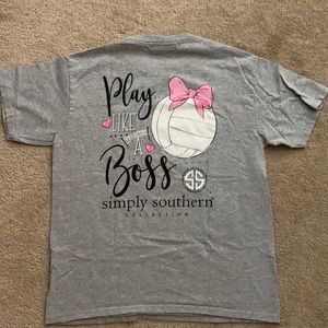Girls Simply Southern Shirt Youth Large 
